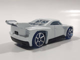 2005 Hot Wheels AcceleRacers Bassline White Die Cast Toy Car Vehicle - McDonalds Happy Meal