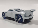 2005 Hot Wheels AcceleRacers Bassline White Die Cast Toy Car Vehicle - McDonalds Happy Meal