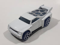 2005 Hot Wheels AcceleRacers Bassline White Die Cast Toy Car Vehicle - McDonalds Happy Meal