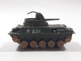 Rare Vintage TinToys W.T. 315 M42 Duster Tank Army Green Die Cast Toy Car Vehicle