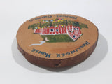 Hollinger House Timmins, Ontario Hand Painted 2 1/2" Wood Fridge Magnet