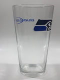 Bud Light Seattle Seahawks NFL Football Team 5 3/4" Tall Glass Cup