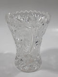 Vintage 3" Tall Crystal Glass Egg Cup Holder