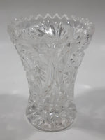 Vintage 3" Tall Crystal Glass Egg Cup Holder