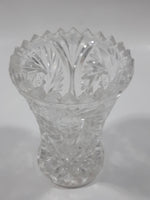 Vintage 3" Tall Crystal Glass Egg Cup Holder