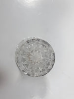 Vintage 3" Tall Crystal Glass Egg Cup Holder