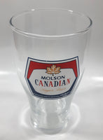 Vintage Molson Canadian Lager Beer Biere 6" Tall Glass Cup