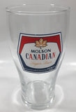 Vintage Molson Canadian Lager Beer Biere 6" Tall Glass Cup