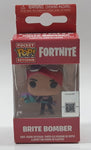 2018 Funko Pop! Pocket Keychain Epic Games Fortnite Brite Bomber Character 1 1/2" Tall Vinyl Figure Keychain New in Box