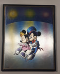 Magic Effects Disney Mickey Mouse and Minnie Mouse Figure Skating Art Print Picture Cartoon Character Collectible