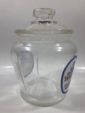 Antique The Tuckett Tobacco Company Herbert Tareyton London Smoking Picture Glass Jar with Lid