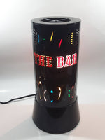 The Bar is Open Rotating Motion Light Up Lamp 12 1/2" Tall