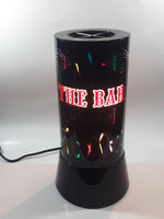 The Bar is Open Rotating Motion Light Up Lamp 12 1/2" Tall