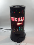 The Bar is Open Rotating Motion Light Up Lamp 12 1/2" Tall