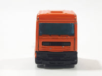 Rare 1980s Yatming Fastwheels Orange Cement Mixing Truck No. 2300 Die Cast Toy Truck Vehicle Busted Up