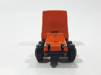 Rare 1980s Yatming Fastwheels Orange Cement Mixing Truck No. 2300 Die Cast Toy Truck Vehicle Busted Up