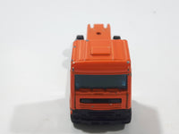 Rare 1980s Yatming Fastwheels Orange Cement Mixing Truck No. 2300 Die Cast Toy Truck Vehicle Busted Up