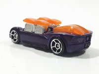 2006 Hot Wheels What-4-2 Purple Die Cast Toy Race Car Vehicle with Pop-Up Engine McDonald's Happy Meal