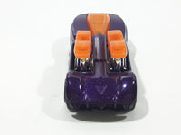 2006 Hot Wheels What-4-2 Purple Die Cast Toy Race Car Vehicle with Pop-Up Engine McDonald's Happy Meal