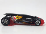 2004 Hot Wheels Zero-G Vulture Roadster Black and Red Die Cast Toy Car Vehicle