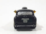 2009 Hot Wheels HW City Works Cockney Cab II Taxi Black Die Cast Toy Car Vehicle