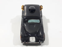 2009 Hot Wheels HW City Works Cockney Cab II Taxi Black Die Cast Toy Car Vehicle