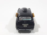 2009 Hot Wheels HW City Works Cockney Cab II Taxi Black Die Cast Toy Car Vehicle