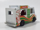 2014 Hot Wheels HW City Works Good Humor Truck Pizza White Catering Food Truck Die Cast Toy Car Vehicle