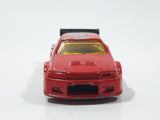 2003 Hot Wheels Flag Flyers Nissan Skyline Red Die Cast Toy Car Vehicle