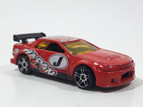 2003 Hot Wheels Flag Flyers Nissan Skyline Red Die Cast Toy Car Vehicle