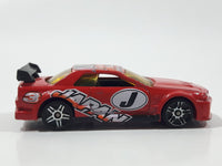 2003 Hot Wheels Flag Flyers Nissan Skyline Red Die Cast Toy Car Vehicle