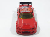 2003 Hot Wheels Flag Flyers Nissan Skyline Red Die Cast Toy Car Vehicle