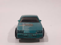 1999 Hot Wheels Camaro Z28 Metalflake Aqua Green Die Cast Toy Car Vehicle