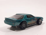 1999 Hot Wheels Camaro Z28 Metalflake Aqua Green Die Cast Toy Car Vehicle