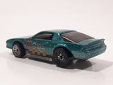 1999 Hot Wheels Camaro Z28 Metalflake Aqua Green Die Cast Toy Car Vehicle