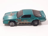 1999 Hot Wheels Camaro Z28 Metalflake Aqua Green Die Cast Toy Car Vehicle