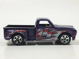 2005 Hot Wheels Car Crusher Custom '69 Chevy Pickup Truck Purple Die Cast Toy Car Vehicle