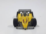 1983 Hot Wheels Real Rider Turbo Streak Yellow Die Cast Toy Race Car Vehicle - Grey RR