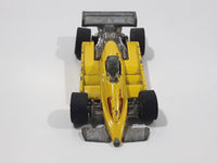 1983 Hot Wheels Real Rider Turbo Streak Yellow Die Cast Toy Race Car Vehicle - Grey RR