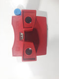 Vintage 3D View Master Red and White with Slider Holder 1 Set of More Scenes From E.T. and 2 Different Sets of Dukes of Hazzard Slide Reels
