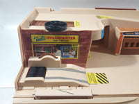 Vintage 1979 Hot Wheels Service Center Foldaway Garage Set - Missing Parts