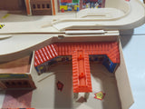 Vintage 1979 Hot Wheels Service Center Foldaway Garage Set - Missing Parts