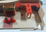 Vintage 1979 Hot Wheels Service Center Foldaway Garage Set - Missing Parts