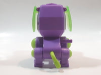2002 McDonalds SEGA Toys Robo Chi Pets Purple Dog 4 1/2" Long Toy Figure