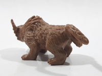 2012 Mattel Dreamworks Croods Bearowl Brown 3" Long Toy Figure