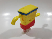 2012 McDonald's SpongeBob SquarePants Workout Clothes 3 1/4" Tall Toy Figure