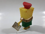 2007 Burger King SpongeBob SquarePants Red Hat Green Pants 3 3/4" Tall Toy Figure