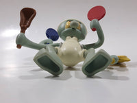 2012 McDonald's SpongeBob SquarePants Squidward Tennis Player 4" Tall Toy Figure