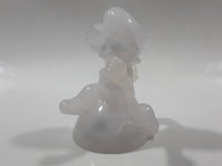 2017 McDonald's Nintendo Super Mario Invincible Mario LED Light Up 3 1/4" Tall Toy Figure Works