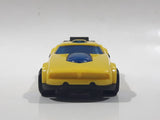 2014 McDonald's Hot Wheels Fast Fish Yellow Plastic Die Cast Toy Car Vehicle